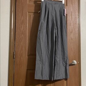 Wild Fable Gray Wide-Leg Trousers